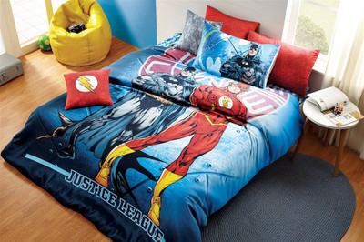 

DCTex Furnishings 220 TC Cotton Double King Printed Bedsheet(Pack of 1, Multicolor)