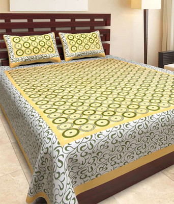 83 Off On Aapno Hindusthan Cotton Double 3d Printed Bedsheet