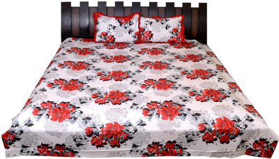 

Nathi and Nancy Cotton Double Floral Bedsheet(1 Bed Sheet & 2 Pillow Covers, Multicolor)