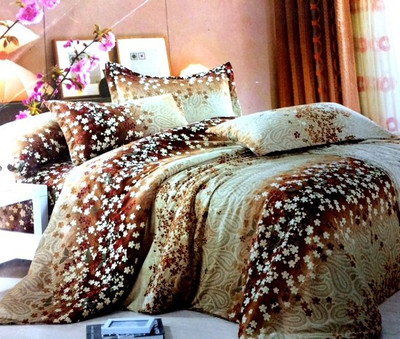 

Zesture 144 TC Polycotton Double Floral Bedsheet(Pack of 1, Multicolor)