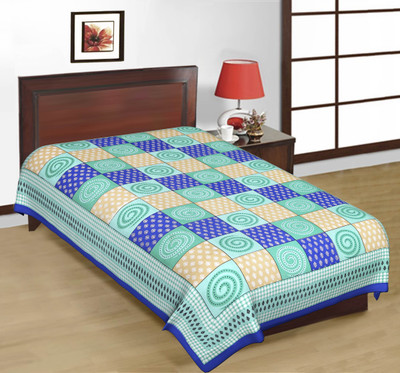 77% OFF on Raj Laxmi 120 TC Cotton Single Checkered Bedsheet(1 Bed Sheet, Green) 77% OFF on Raj Laxmi 120 TC Cotton Single Checkered Bedsheet(1 Bed Sheet, Green)