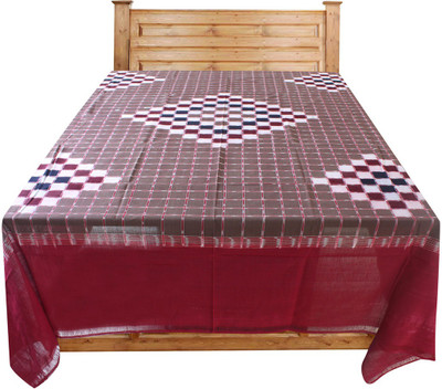 

Kadambini saree Cotton Double Self Design Bedsheet(Pack of 1, Multicolor)