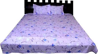 

Nathi and Nancy Cotton Double King Floral Bedsheet(1 Bed Sheet & 2 Pillow Covers, Multicolor)