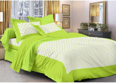 ChoiceUnique Cotton Double Flat 200 TC Printed Bedsheet(Pack of 1, Multicolor)