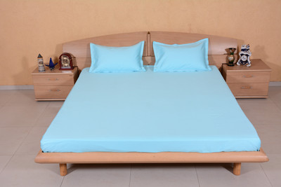 53% OFF on DIVINE CASA 200 TC Satin Double Plain Bedsheet(Pack of 1, Blue) 53% OFF on DIVINE CASA 200 TC Satin Double Plain Bedsheet(Pack of 1, Blue)