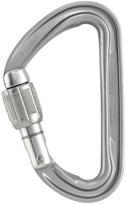 

Petzl Mousqueton Spirit Screw-Lock Assisted Braking Belaying Device(Silver)