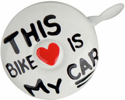 

Stop To Shop This Bike Is My Car Cycle Bell(White)