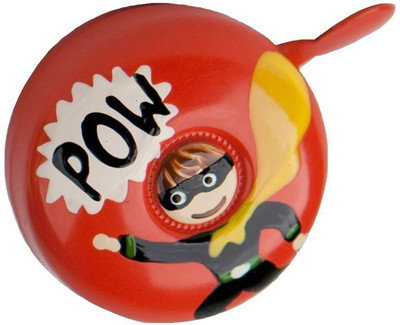 

Stop To Shop SUPERHERO Bike Bell(Red)
