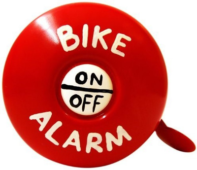 

Stop To Shop On/Off Alarm Bike Bell(Red)