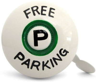 

Stop To Shop Free Parking Bike Bell(White)