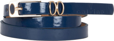 

Calvino Women Casual, Formal Blue Artificial Leather Belt