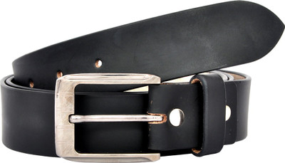 

Leo Men Formal Black Genuine Leather Belt
