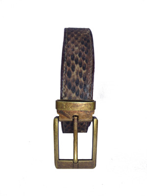 

Revo Men Formal Brown Synthetic Belt