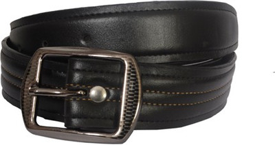 

Aam Shopping Men Casual Black Artificial Leather Belt