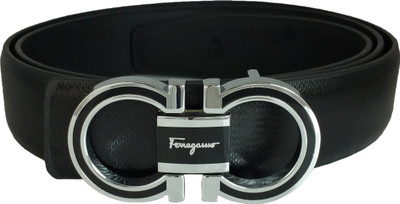 

Ammvi Creations Men Black Artificial Leather Belt