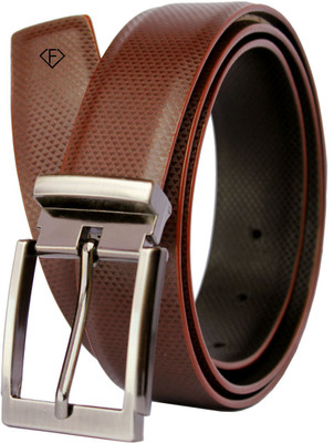 

Fashius Men Brown Artificial Leather Belt, Brown-01