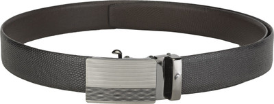 

Teakwood Men Formal Black Genuine Leather Belt