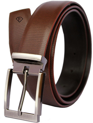 

Fashius Men Brown Artificial Leather Belt, Brown-01
