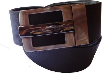 

B.S.Chadha Group Men Formal Black Genuine Leather Belt