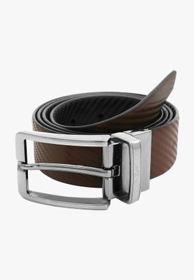 

Park Avenue Men Formal Black Genuine Leather Reversible Belt