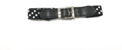

Kidofash Boys & Girls Casual Black Fabric Belt