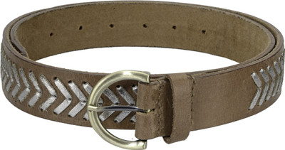

Phive Rivers Women Casual Brown Genuine Leather Belt