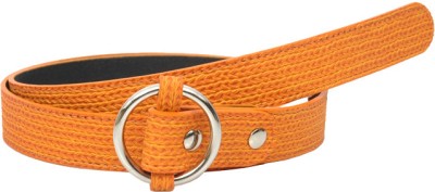 

Baggit Women Casual Orange Genuine Leather Belt