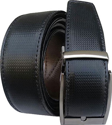

Wholesome Deal Men Formal Black Synthetic Reversible Belt