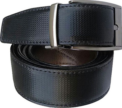 

WSD Men Formal Black Synthetic Belt