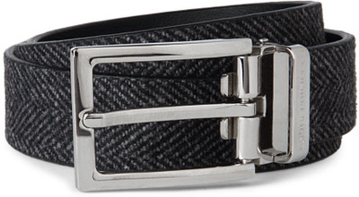 

Louis Philippe Men Black Artificial Leather Belt
