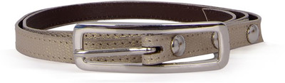 

Baggit Women Casual Gold Synthetic Belt