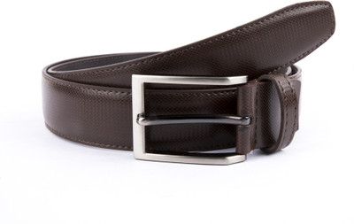 

Leather Hub Men Formal Brown Synthetic Belt