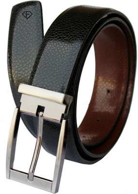 

Fashius Men Black Artificial Leather Belt, Black-01