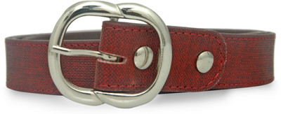 

Baggit Women Casual Red Synthetic Belt