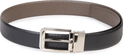 

Buckle Up Men Black Genuine Leather Belt