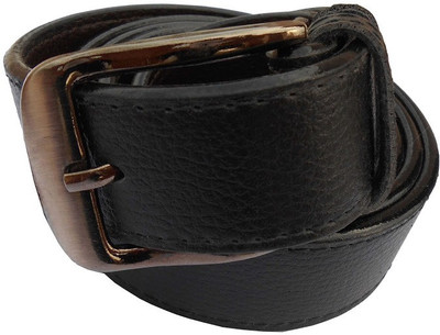 

B.S.Chadha Group Men Formal Black Synthetic Belt