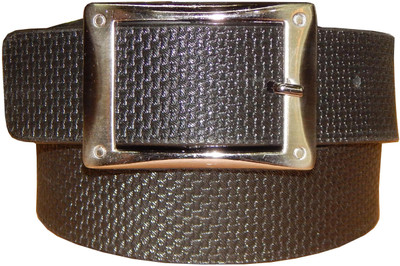 

Ansari Men Casual Black Canvas Belt