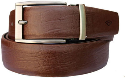 

Fashius Men Brown Artificial Leather Belt, Brown-01