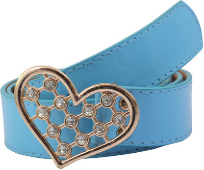 

Antiformal Women Casual Blue Artificial Leather Belt