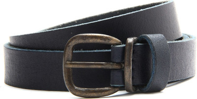 

United Colors of Benetton Women Blue Genuine Leather Belt, 998