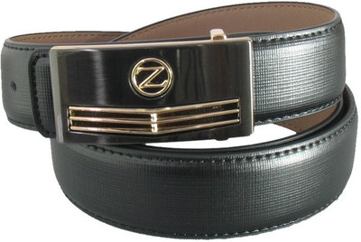 

Lion Heart Men Casual Black Artificial Leather Belt
