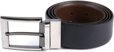 

Van Heusen Men Black, Brown Metal Reversible Belt, Black and brown