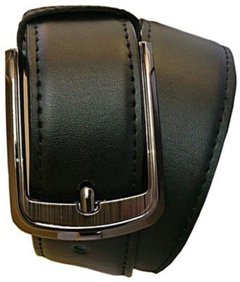 

Sun Shopping Men Formal Black Artificial Leather Belt