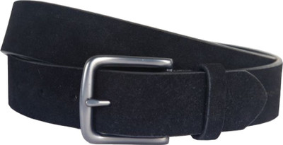 

French Connection Men Black Genuine Leather Belt