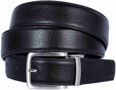 

OODI Men Black Genuine Leather Belt
