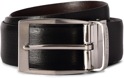 

Louis Philippe Men Black Genuine Leather Belt