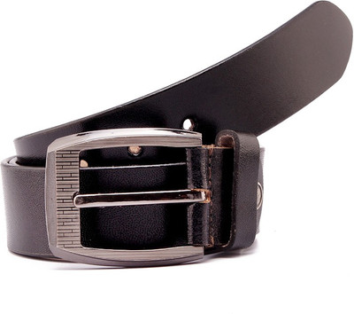

Junckers Men Formal, Party, Evening Black Genuine Leather Belt