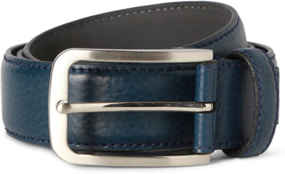 

Peter England Men Blue Genuine Leather Belt