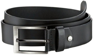 

VIBA Men Black Texas Leatherite Belt