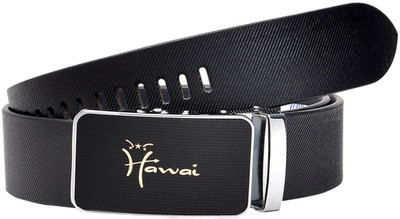 

Hawai Men Casual, Formal Black Genuine Leather Belt